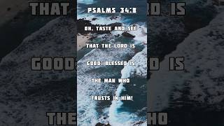 Taste and See: Experiencing God's Blessings in Everyday Life | Psalms 34:8 | Bible Verse #jesus