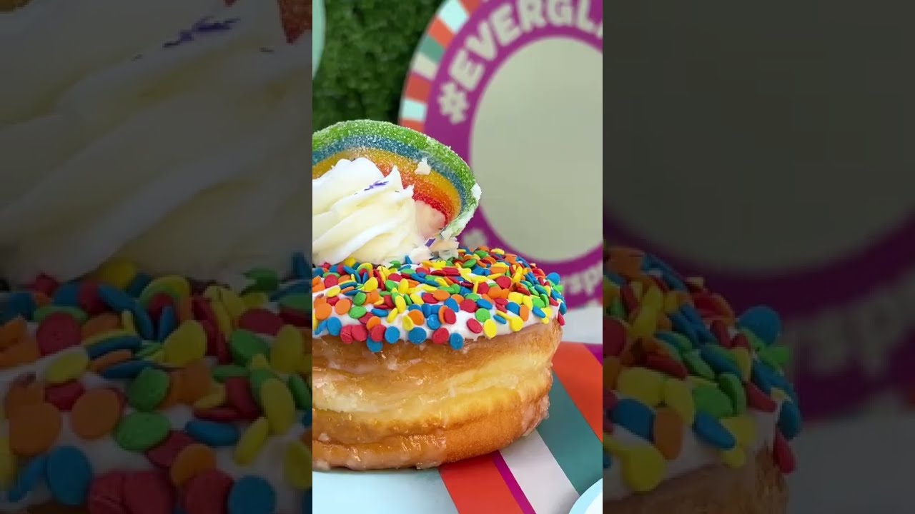 Celebrating National Donut Day with Everglazed Donuts at Disney Springs #Shorts