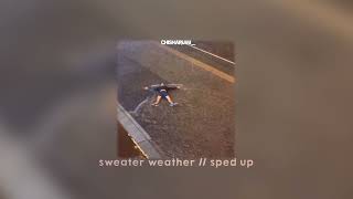 The Neighbourhood - sweater weather // sped up