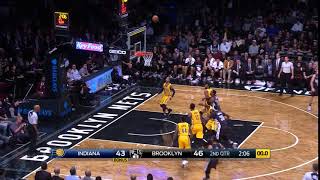 2016 11 29 BKN vs IND Jeremy Lin Turnaround Jump Shot