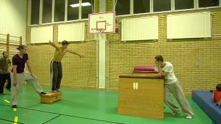 Uppsala Parkour - Clips from the archive - 2009 - 2011