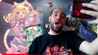 Direful Dolls vs  Liscafael, but I react to other people playing it (Cardfight Vanguard DivineZ)