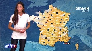 La première météo de Tatiana Silva, la nouvelle présentatrice TF1