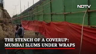 Watch: Mumbai Slums Draped With Sheets Overnight Ahead Of G20 Events | Verified