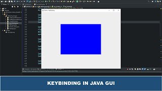 Java GUI Tutorial #33 - Adding KeyBinding In Java GUI