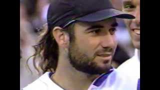 1994 US Open - Andre Agassi trophy ceremony