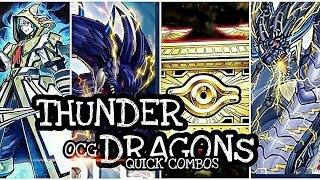 [ 遊戯王ADS ] Yu-gi-oh! Thunder Dragon Combos サンダー・ドラゴン -  Testing New Archetype With Invoked