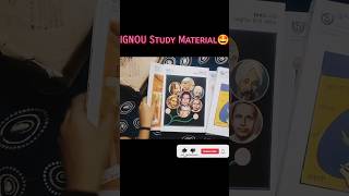 IGNOU Study Material unboxing🤩 #ignou #ignoubooks  #ignouuniversity #unboxing #viral  #shorts