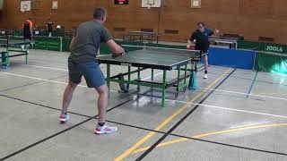 Reiss TV 48Erlangen vs Hartig mehrf  DEUTSCHER MEISTER Handicap TT 20220702 Table Tennis Nuernberg K