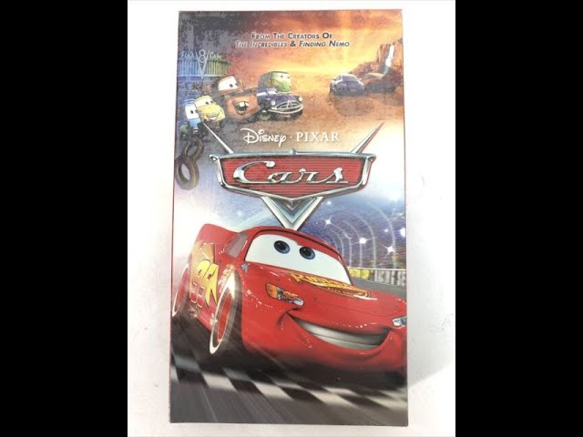 Cars VHS (Walt Disney Gold Classic Collection) Scratchpad