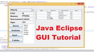 Java Eclipse GUI Tutorial 22 # How to use JTabbedPane in Eclipse Java GUI