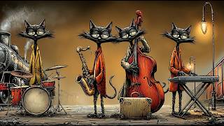 No Rush, Just Baritone — Freight Yard Jazz After Midnight