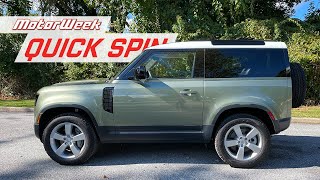 2021 Land Rover Defender 90 | MotorWeek Quick Spin