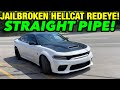 JAILBROKEN Dodge Charger Hellcat Redeye 6.2L SUPERCHARGED V8 w/ STRAIGHT PIPE!