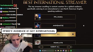 xQc Doesn't Vote for iShowSpeed for \