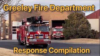 Greeley Fire Department Response Compilation