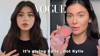 Trying Kylie Jenner's Vogue Makeup Routine... But I Look Nothing Like Her