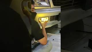 TOYOTA KIJANG CUSTOM MINI PROJIE PASANG DI FOGLAMP KERENZZZ