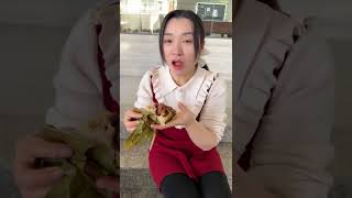 今天刚做了一千多个粽子，每一个都是馅料十足，你们想吃吗？#Shorts