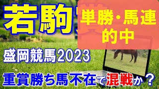 若駒賞【盛岡競馬2023予想】今年は岩手所属馬だけの２歳重賞