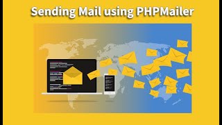 Learn Send mail using Phpmailer library with codeigniter framework || PHPMailer Library