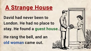 Learn English through Stories Level 4 ⭐ The Strange House - Improve Your English | English Audiobook