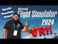 I attended the Microsoft Flight Simulator 2024 - World Preview Event! - GAMEPLAY FOOTAGE!