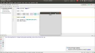 Python GUI Tutorial - 20 - Geometry Managers - place method | Tkinter