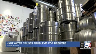 Rising floodwaters impact water used by Kansas City brewers