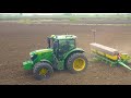 【トラクター作業】 ジョンディア trimble cfx 750 fendt agleader 十勝士幌町竜巻発生！2021年2台の別のメーカーのgpsでマーカーレスデントコーン播種作業 キンズィ