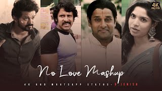 No Love | Only Single | #4KUHD | FullScreen | WhatsappStatus | D.JENISH