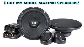 I got my Morel Maximo 6 components, and coaxials....sounds AMAZING!