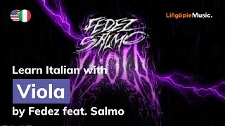 Fedez feat. Salmo - Viola (Lyrics / Testo English & Italian)