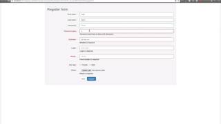 JQuery validation plugin example - Java GitHub project
