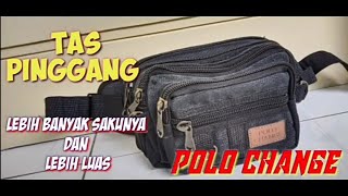 TAS PINGGANG POLO CHANGE, LEBIH BANYAK SAKUNYA DAN LEBIH LEBAR