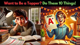 10 Things Toppers Do Differently | Study Smart Study Fast