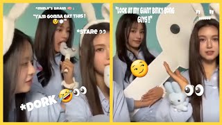 MINJI BEING THE BIGGEST DORK 🤣📈 at bunnies 2nd anniversary 🎉 #minji #newjeans #kpop #fyp #foryou