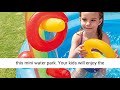 intex rainbow ring inflatable play center for ages 2 review