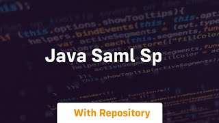 java saml sp