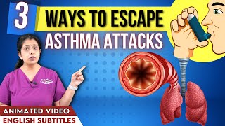 Animation: Treatment for Asthma Attacks | ஆஸ்துமா தாக்குதலின் எச்சரிக்கை அறிகுறிகள்