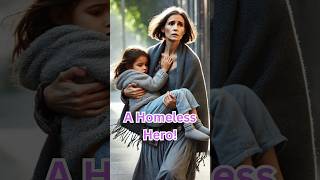 Homeless Lady Saves Little Girl | Inspirational Story #lifelessons #motivation #wisdom #shorts