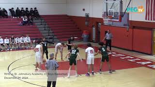 RHS vs St.  Johnsbury Academy Boys JV Basketball - December 23, 2024