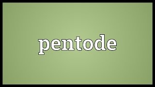 Pentode Meaning