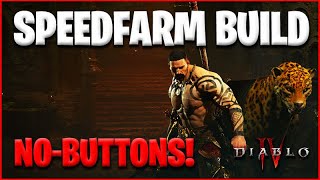 No-Button Speedfarm Quake-Barb [Diablo 4 Build Showreel]