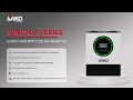 SAKO SUNPOLO 8.2KW/11KW Hybrid Solar Inverter Introduction.