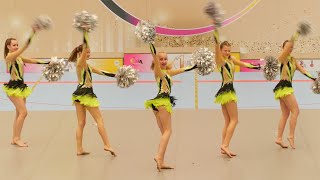 Majorettes TOP Mažoretky DIXI Havířov  - POMPON MÍNÍ -  Hradec Kralove 2024