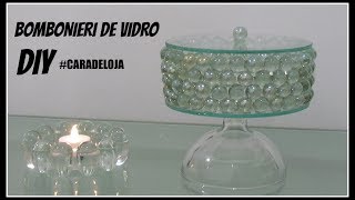 DIY BOMBONIERI DE VIDRO #CARADELOJA LETICIA ARTES