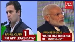 Rahul Gandhi Lacks Technical Knowledge, PMO Responds To Allegations Of Data Leak From NaMo App