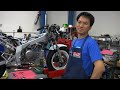 yoshimura nsr minibike race footage