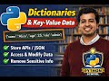 Python Dictionaries Explained | Key-Value Data & FastAPI JSON Basics | Python School